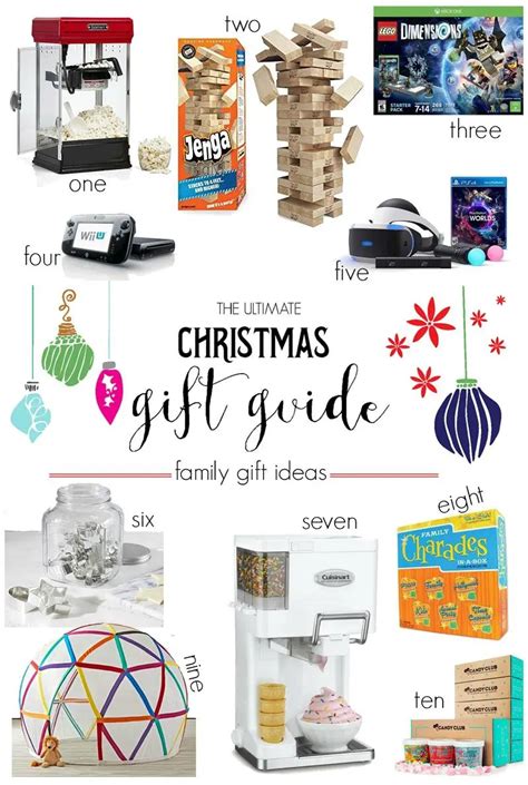 The Ultimate Christmas Gift Guide: Family Gift Ideas - Revel and Glitter