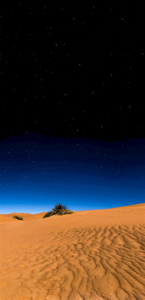 Night in the Sahara Desert, Morocco [1600x3320] : r/Amoledbackgrounds