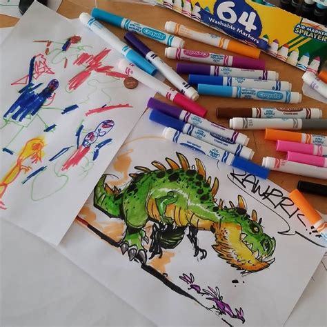 Crayola Markers Drawing at GetDrawings | Free download