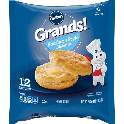 Pillsbury Grands! Southern Style Biscuits, 12 Ct, 25 oz - Walmart.com - Walmart.com