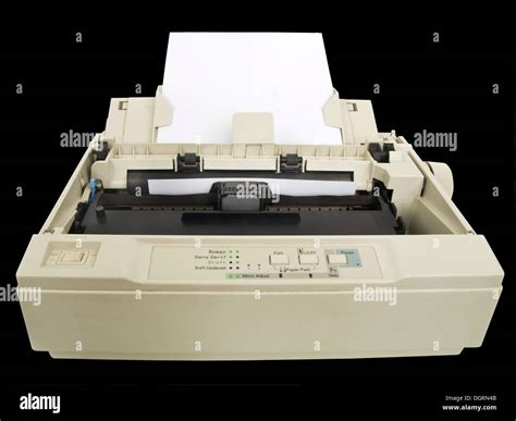 Dot matrix printer hi-res stock photography and images - Alamy