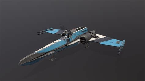 Star Wars T85 X-Wing Starfighter - 3D model by Jakob Sailer (@jakobsailer) [4a74577] - Sketchfab