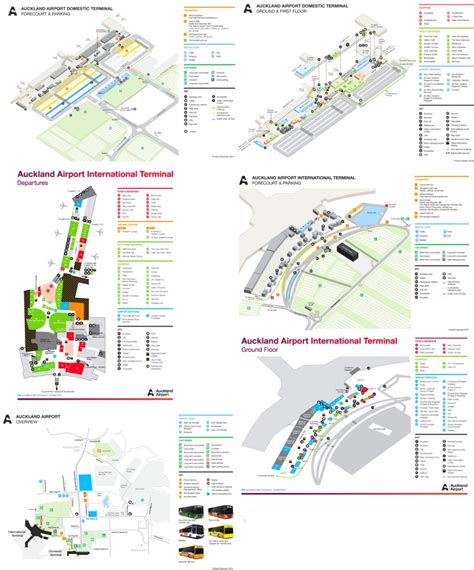 Auckland Airport Domestic Terminal Map