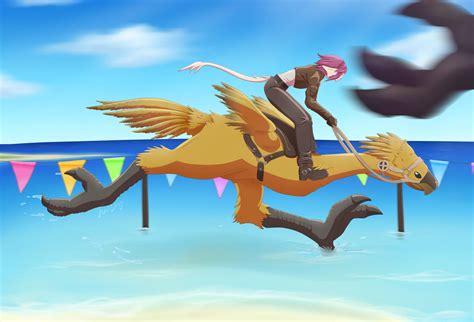 Chocobo Racing by FeralDingo on DeviantArt