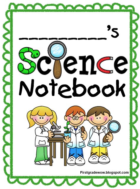 Science Notebook Cover Page Design at Penny Yawn blog