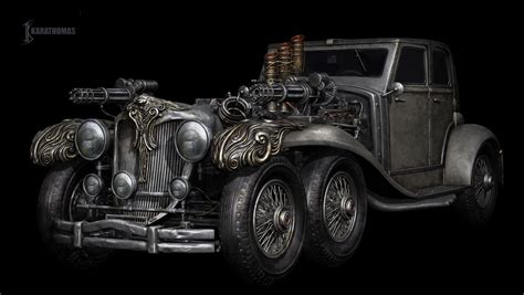 ArtStation - steampunk vehicle