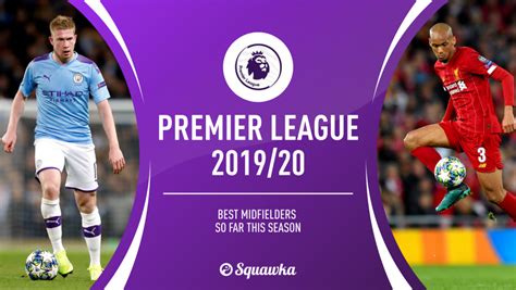 Best Premier League midfielders of 2019/20 so far | Squawka