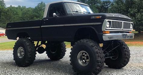 1970 Ford F-100 With a 302 C6 Auto 14-inch Of Lift | Ford Daily Trucks