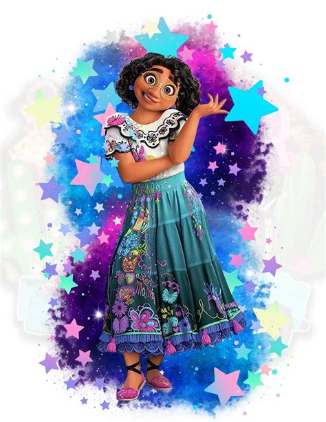 Mirabel Png Encanto Stars Designs Digital Download - Etsy | Disney ...