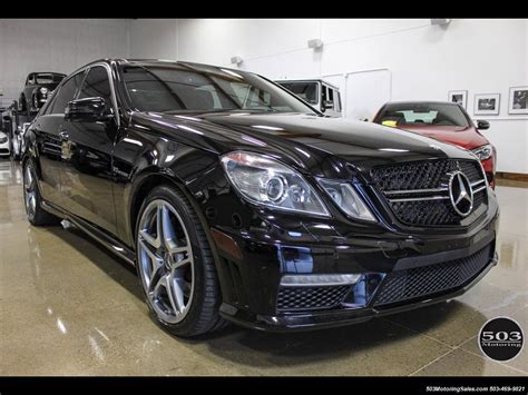 2012 Mercedes-Benz E63 AMG, Black/Black, less than 48k Miles!