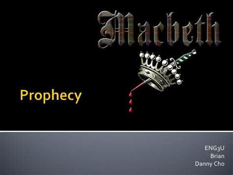 Prophecy Macbeth