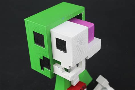 You Can Now 3D Print Minecraft Creepers With All The Intricate Details | 3DPrint.com | The Voice ...