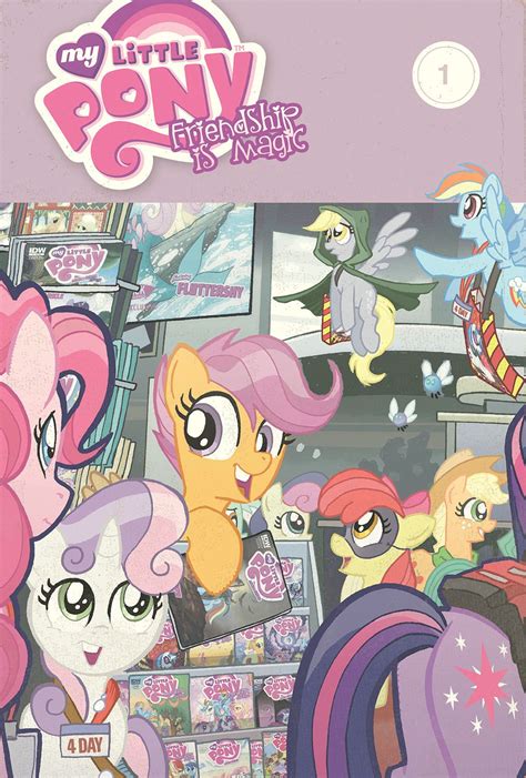 Cover for FiM Comic Omnibus Volume 1 Revealed | MLP Merch