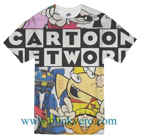 Cartoon Network Collage Full Print Shirt