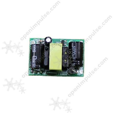 Isolated Power Supply Module (220 V to 3.3 V, 0.6 A) | Open ImpulseOpen ...