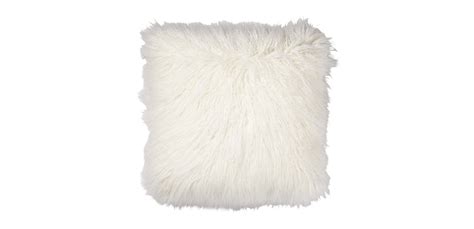 Faux Fur Pillow, Ivory | Pillows | Ethan Allen