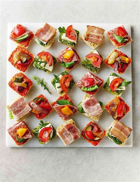 Antipasti Mini Canapé Selection (24 Pieces) | M&S | Wine recipes, Order ...