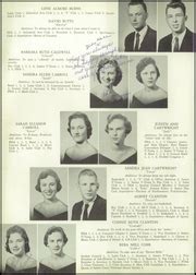 Shelbyville Central High School - Aquila Yearbook (Shelbyville, TN), Class of 1958, Page 20 of 136