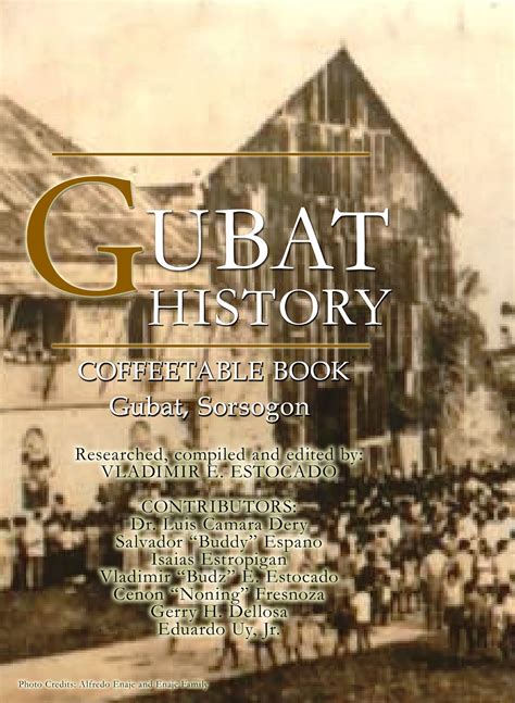 Bicol Traveler Magazine: Gubat History Coffeetable Book