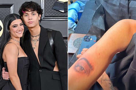 Landon Barker Reveals New Hyper Realistic Tattoo of Girlfriend Charli D ...