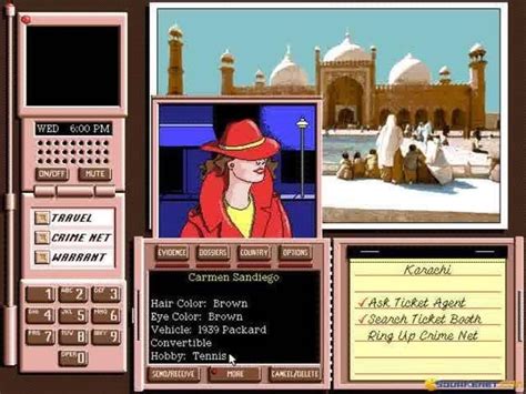 Where in the world is Carmen Sandiego computer game : nostalgia