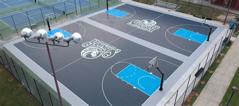 Backyard Courts | Outdoor Basketball Court Tiles » Mateflex