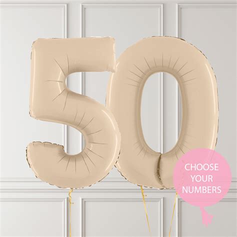 Birthday Number Balloons Delivered in a Box - BALLOONBX