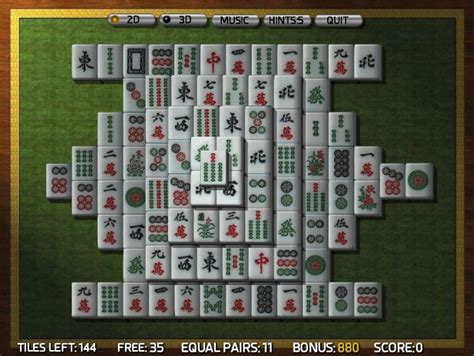 3D Mahjong Free Game Play Now at 144mahjong.com