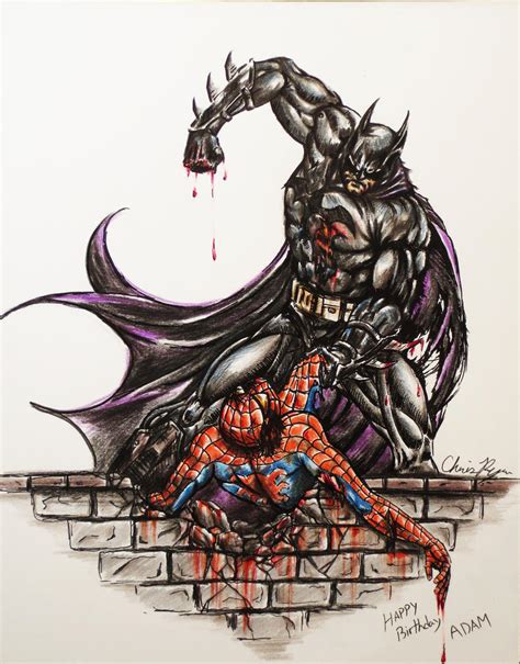 Batman vs Spiderman by Cirker on DeviantArt