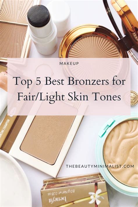 Top 5 Best Bronzers for Fair Skin | The Beauty Minimalist | Best ...