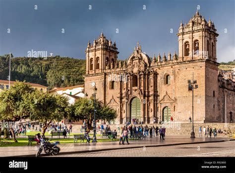 Cusco Cathedral in Cusco Peru Stock Photo - Alamy