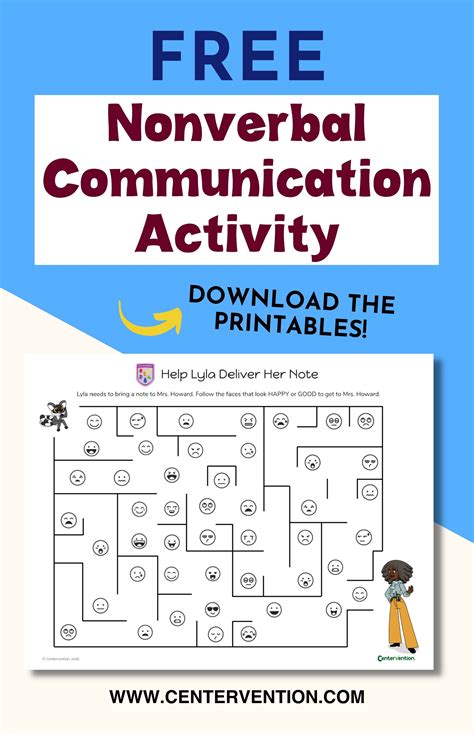 Nonverbal Communication Activities for Students in Grades K-8 | Nonverbal communication ...