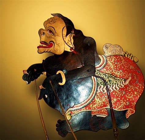 Semar is a character in Javanese mythology | Traditional Performance Javanese Puppet