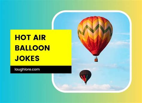 101 Hot Air Balloon Jokes