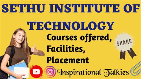 Sethu Institute of Technology Details & Review in Tamil - YouTube