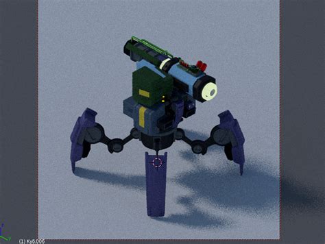 3D combat robot model - TurboSquid 1464473