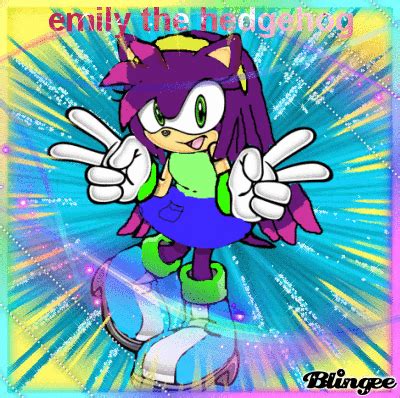 emily the hedgehog Picture #133062773 | Blingee.com