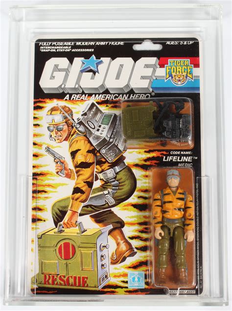 1988 Hasbro G.I. Joe Carded Action Figure - Tiger Force Lifeline