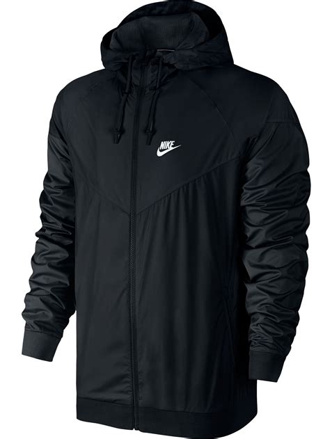 Nike - Nike Windrunner Athletic Men's Jacket Black/White 727324-010 - Walmart.com - Walmart.com