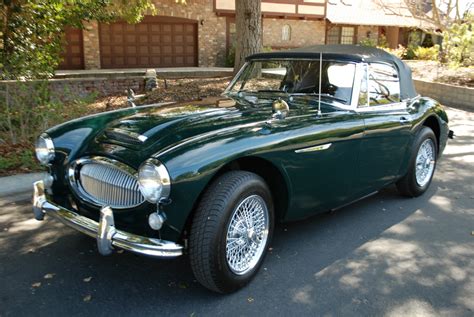 1964 Austin-Healey 3000 MK III BJ8 British Racing Green with black ...