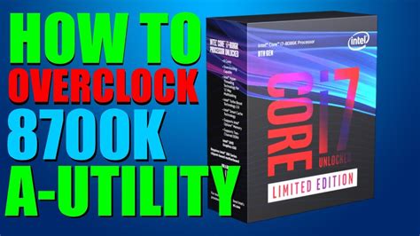 How to Reasonably Overclock The I7 8700k On Asrock Motherboard. - YouTube