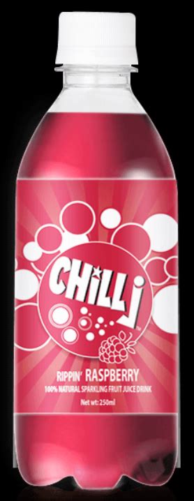 Chill J 100% Natural Sparkling Fruit Juice Drink - Raspberry - 250ml - Chill