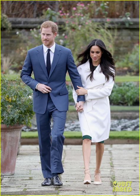 Meghan Markle Shows Off Engagement Ring in First Post-Engagement Appearance with Prince Harry ...