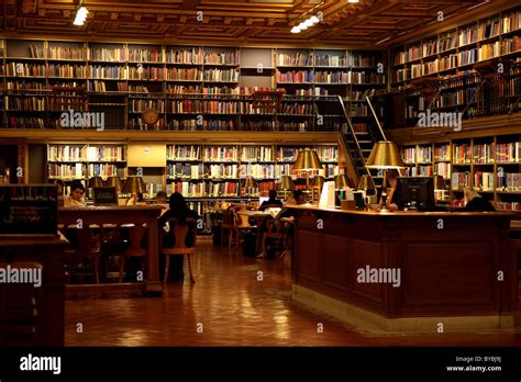 Interior of the New York public library in Manhattan Stock Photo - Alamy