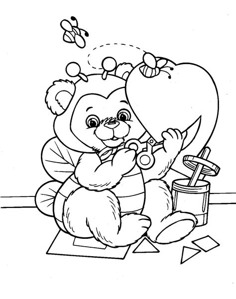 Free Printable Valentine Coloring Pages For Kids