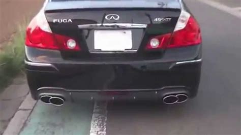 Nissan Fuga 4.5 V8 Bi Turbo Hybrid - YouTube