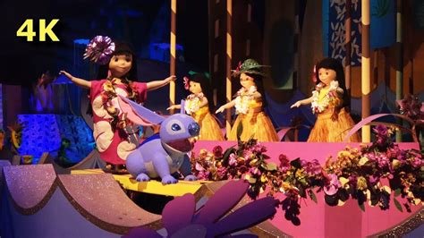 Disneyland It's A Small World Highlights with Disney Characters ...