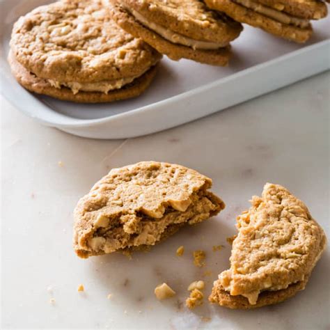 Peanut Butter Sandwich Cookies with Honey-Cinnamon Filling | Cook's ...