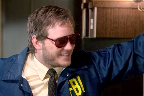 Chris Pratt is here to remind you that Burt Macklin, FBI is still reporting for duty | Parks and ...