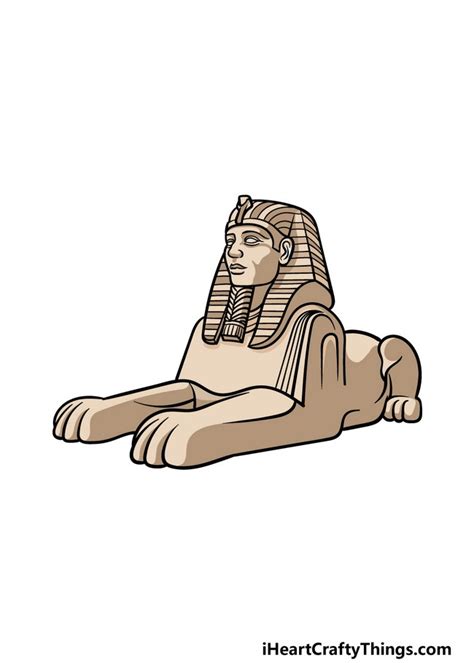 12 Sphinx Drawing Ideas - How To Draw Sphinx - DIYnCrafty